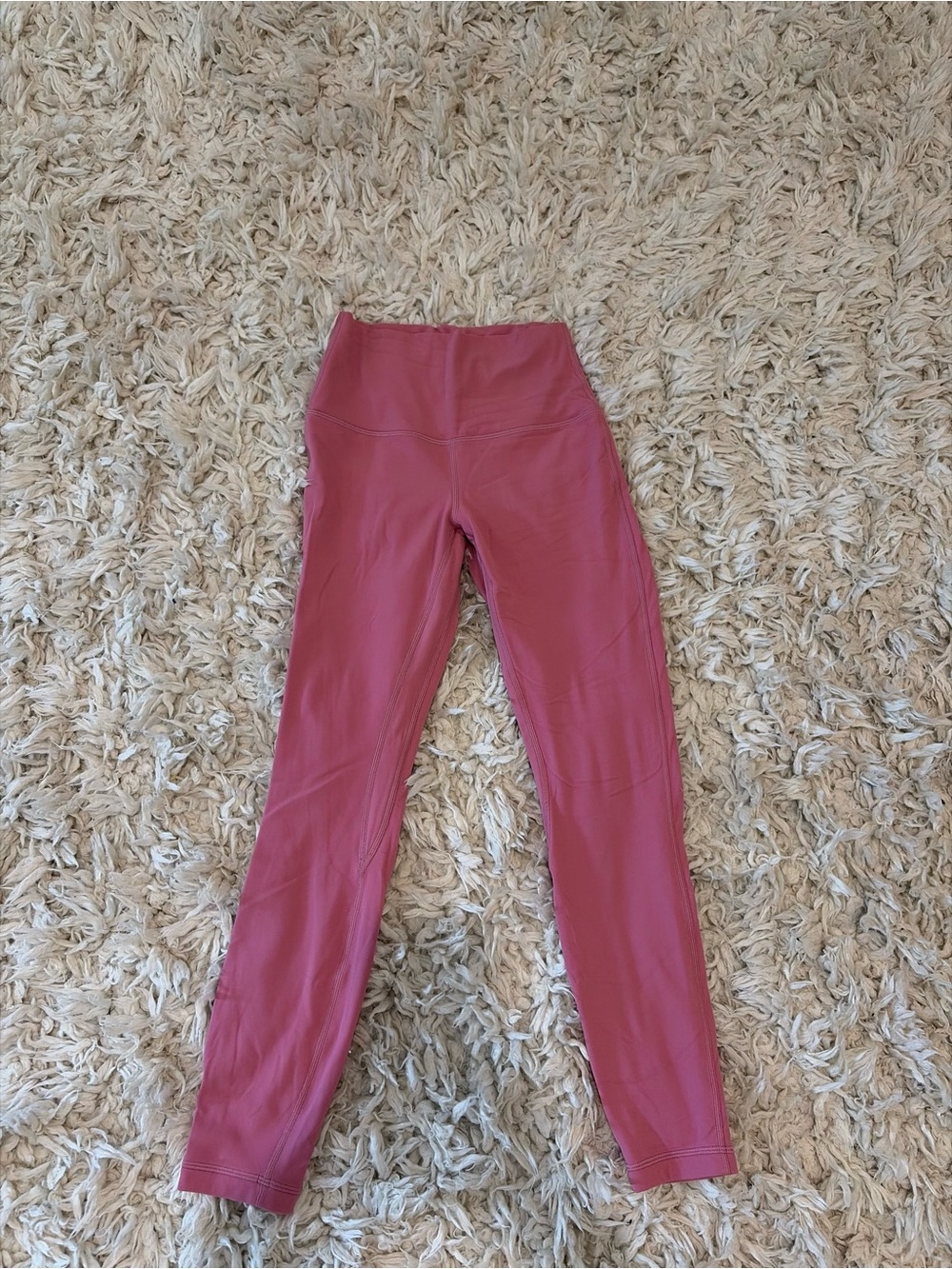 lululemon athletica Rose Pink High-Rise Leggings